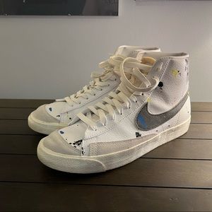 Mens Nike Blazer Paint Splatter